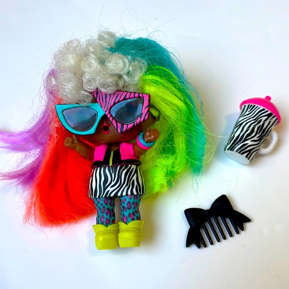 LOL Valley B.B. Make Over Series Hair Goals Doll Collectible - Picture 3 of 15